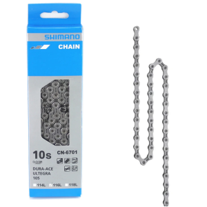 CADENA SHIMANO CN-6701 DURA-ACE/ULTEGRA/105 10 VEL 116 ESLABONES