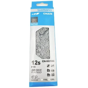 CADENA SHIMANO XT M8100  126 ESLABONES POWERLINK E-BIKE