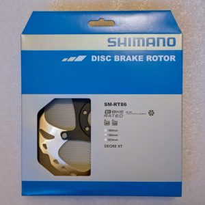 ROTOR SHIMANO XT RT86  180 MM 6 PERNOS