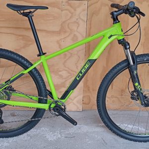 BICICLETA MTB CUBE AIM PRO 29 GREEN/BLACK TALLA M MONOPLATO 1X8 VEL
