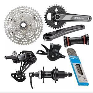 KIT ACTUALIZACIÓN BICICLETA  TREK MARLIN Y SIMILARES A 1X12 VEL SHIMANO DEORE M6100 MICRO SPLINE 10-51